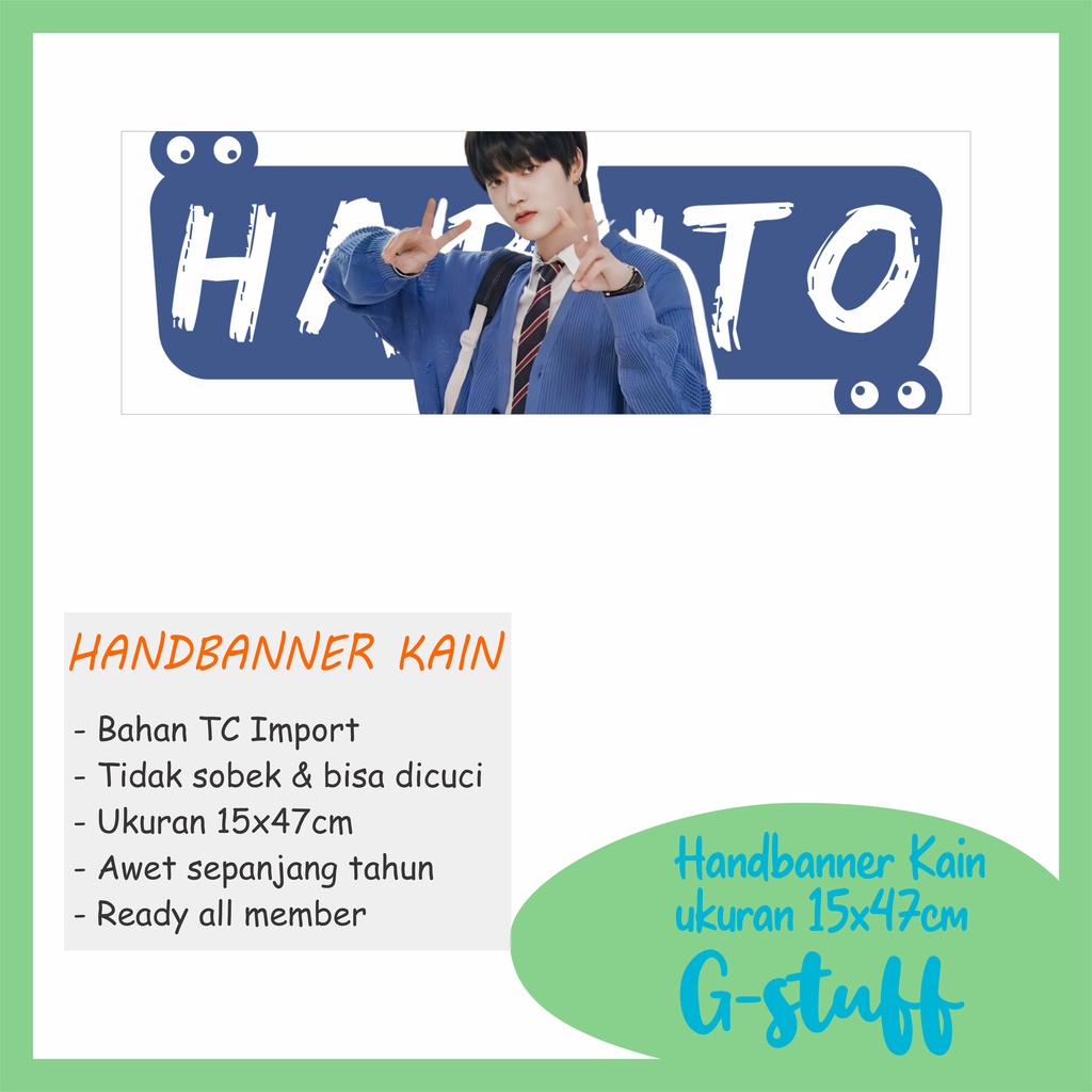 SLOGAN HANDBANNER KAIN TREASURE