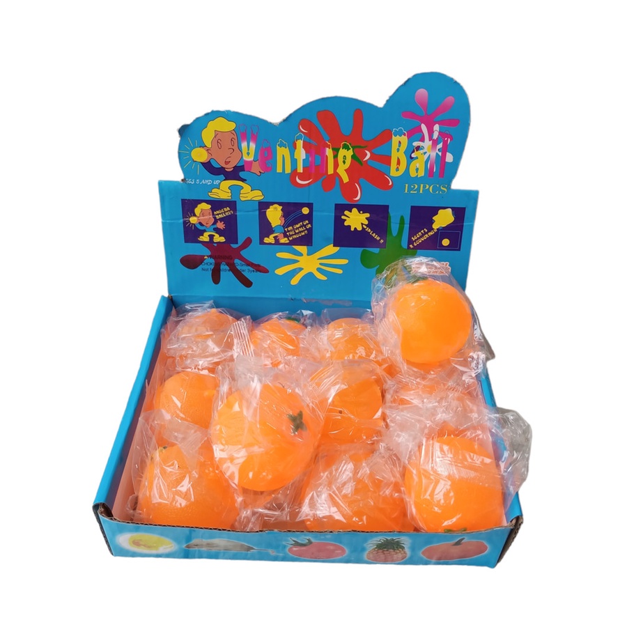 MURAH LEBAY Mainan Anak Squishy Lucu / Mainan Squishy Fruit Squishy Splash Ball / Bola Pencetan Anti Stress BUAH/ Squishy Banting Kembali Wujud Semula