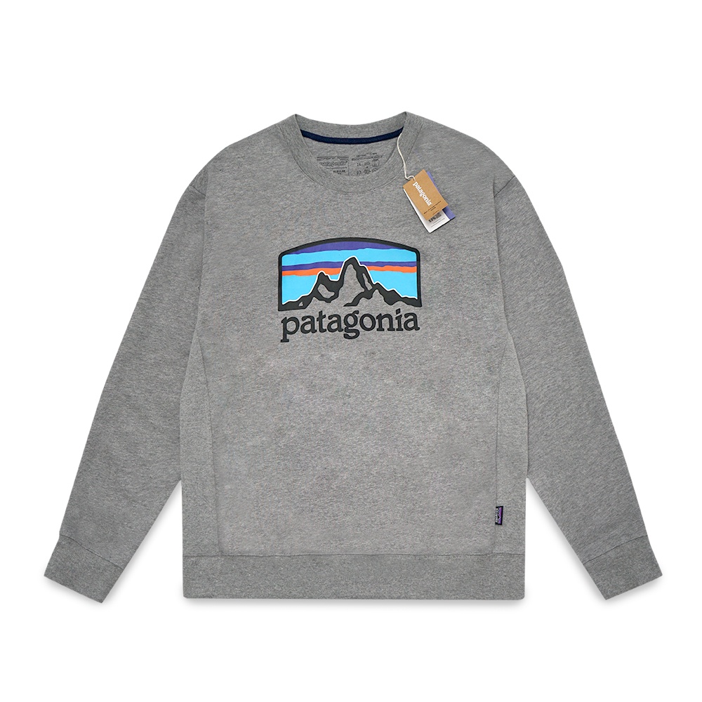 PTG Fitz Roy Horizons Uprisal Crewneck Sweatshirt Dark Grey