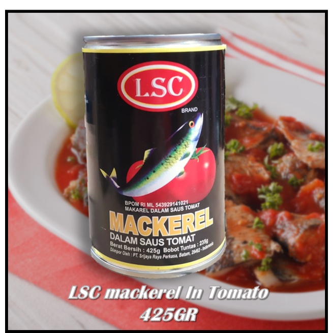 

LSC Mackerel In Tomato 425GR