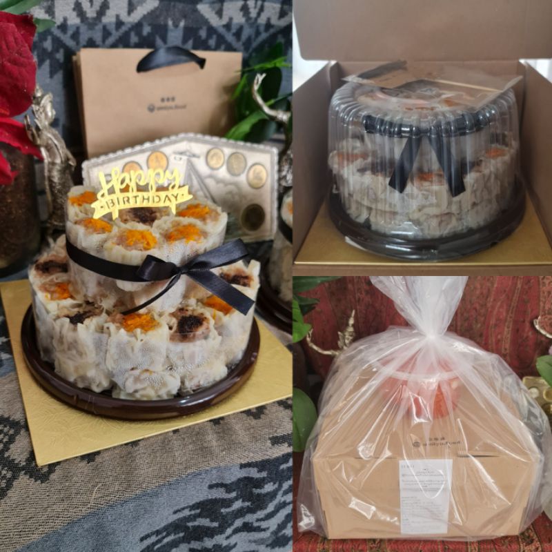 Dimsum Cake Halal / umiyu cake siomay tart ayam / kue ulang tahun / birthday cake / pempek cake