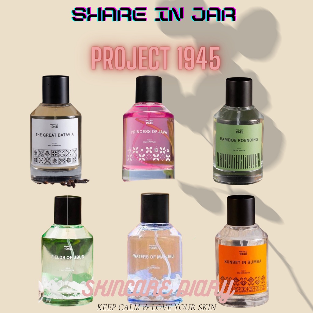 Jual SHARE IN JAR DECANT Parfum Project 1945 The Great Batavia