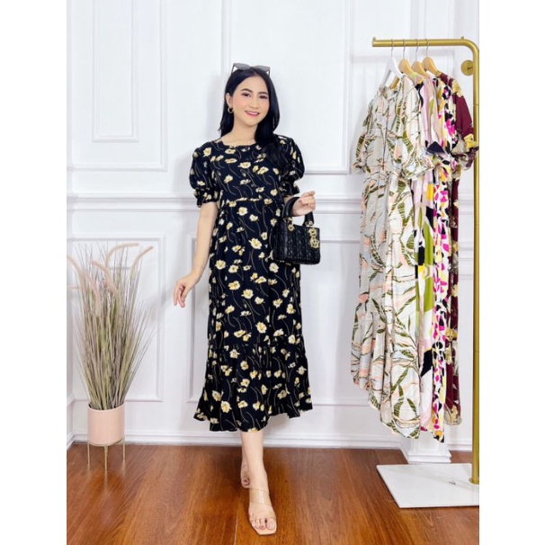 [COD]SHAKILA DRESS KANAYA / DASTER KANAYA/DASTER RAYON PREMIUM