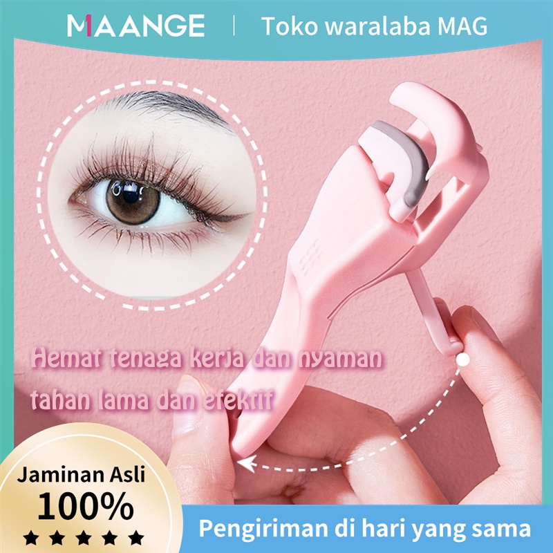 MAANGE4071 Eyelash Curler Penjepit Mudah Penjepit Bulu Mata Untuk Palsu Alami Pengeriting Alami Tahan Lama