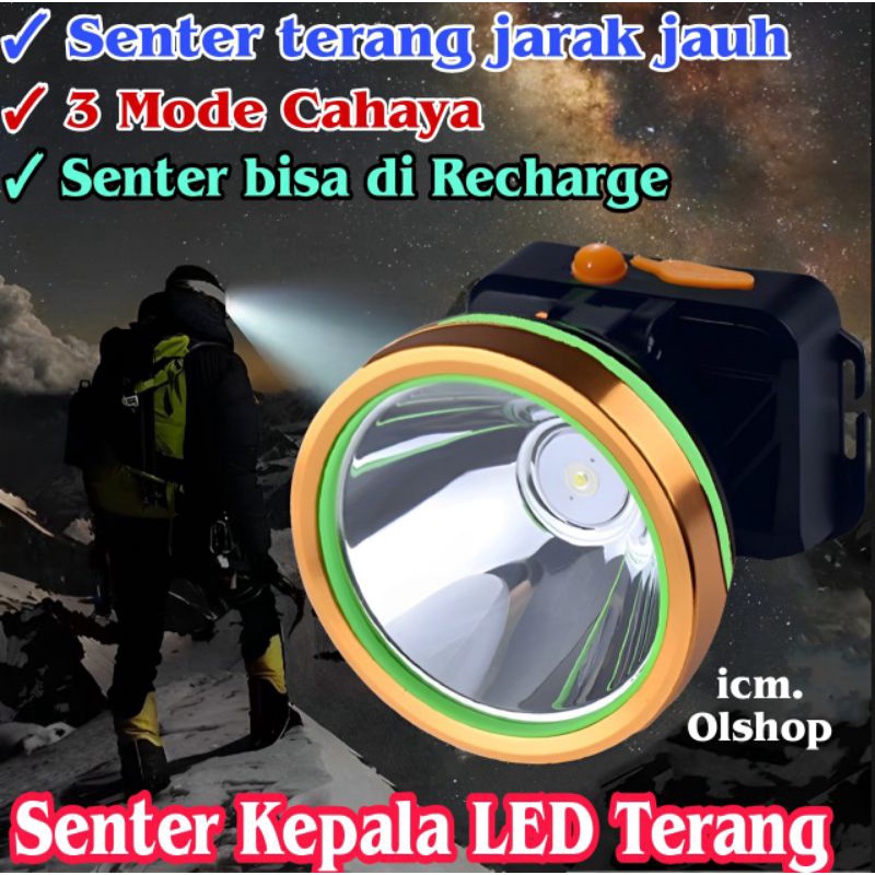 SENTER KEPALA 30 WATT 30W PROBEST AWET⭐ ICM ⭐