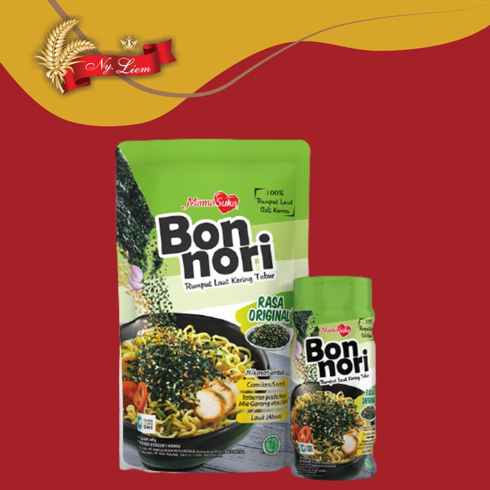 GIM BORI Rumput Laut Kering Tabur - ORIGINAL Pouch 60 gram