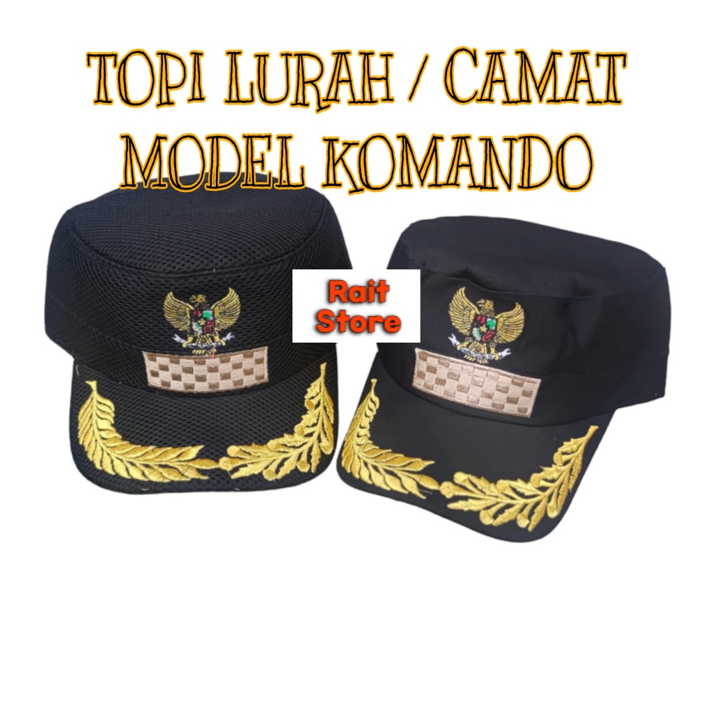 TOPI LURAH / CAMAT MODEL KOMANDO