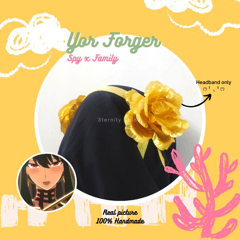 ♥️SPY X FAMILY♥️ BANDO YOR FORGER HANDMADE