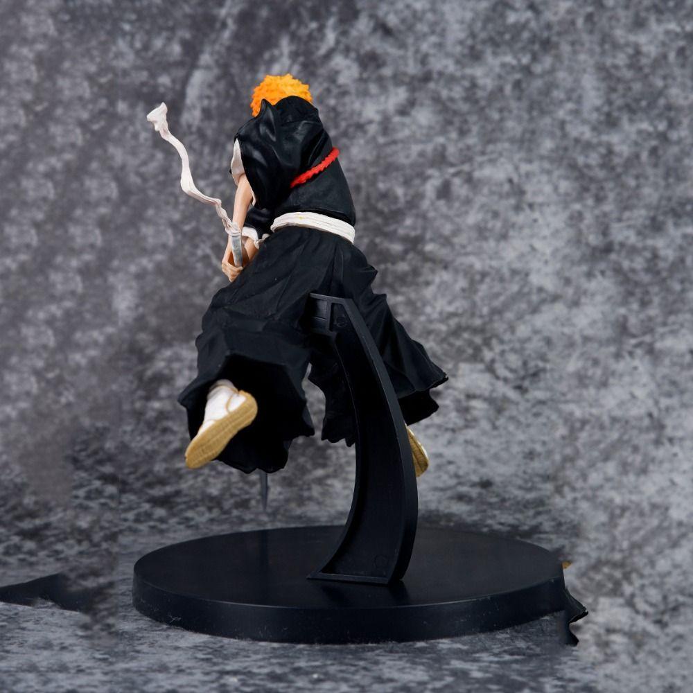 Lanfy Kurosaki Ichigo Action Figure Miniatur Untuk Anak Koleksi Model Figure Mainan Ornamen Mobil Model Anime Mainan Tokoh Anime Permata Pemutih Komputer Case Ornamen