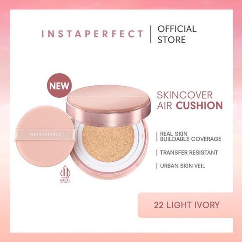 WARDAH Instaperfect Skincover Air Cushion SPF 50 PA ++++