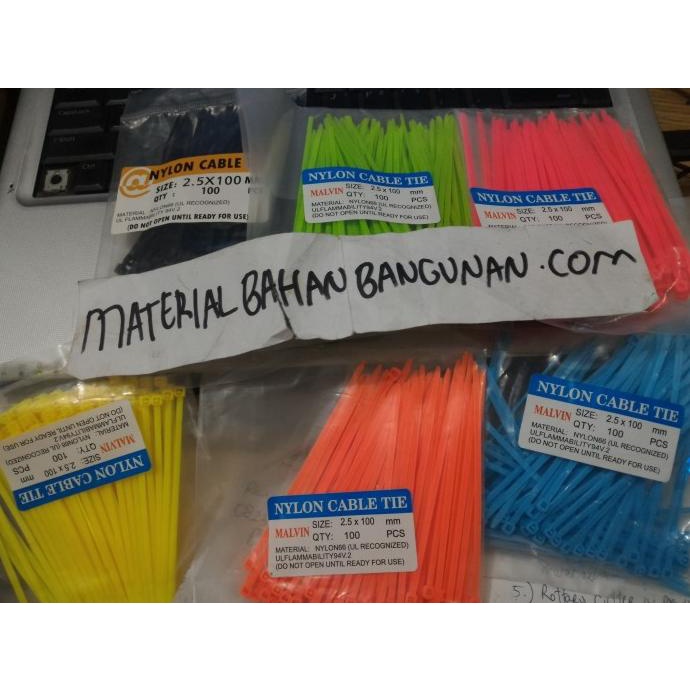 

GROSIR kabel tis warna warni 10 cm x 2.5 mm citrab44 Murah