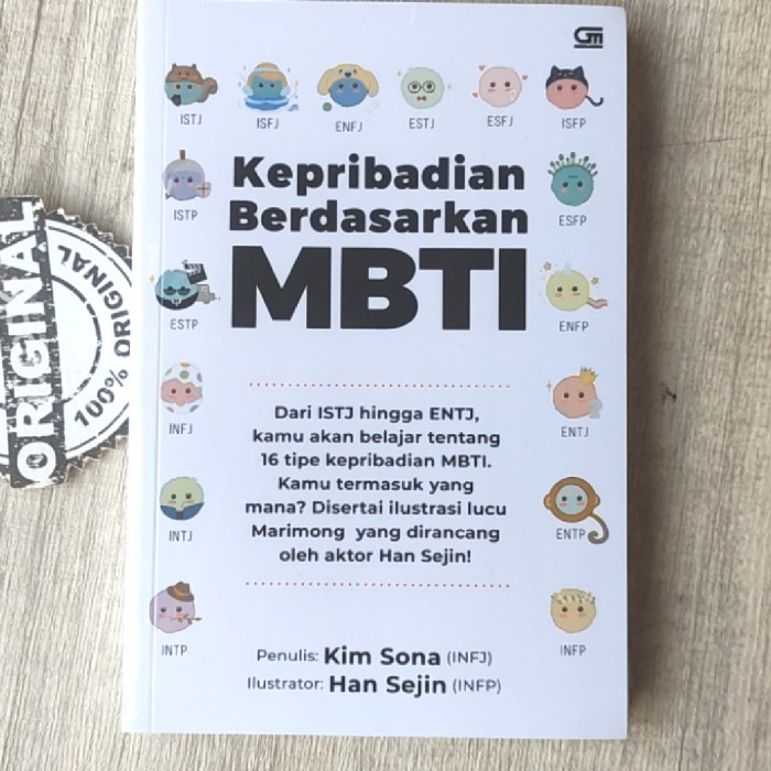 

Buku Kepribadian berdasarkan MBTI by Kim Sona, Han Sejin