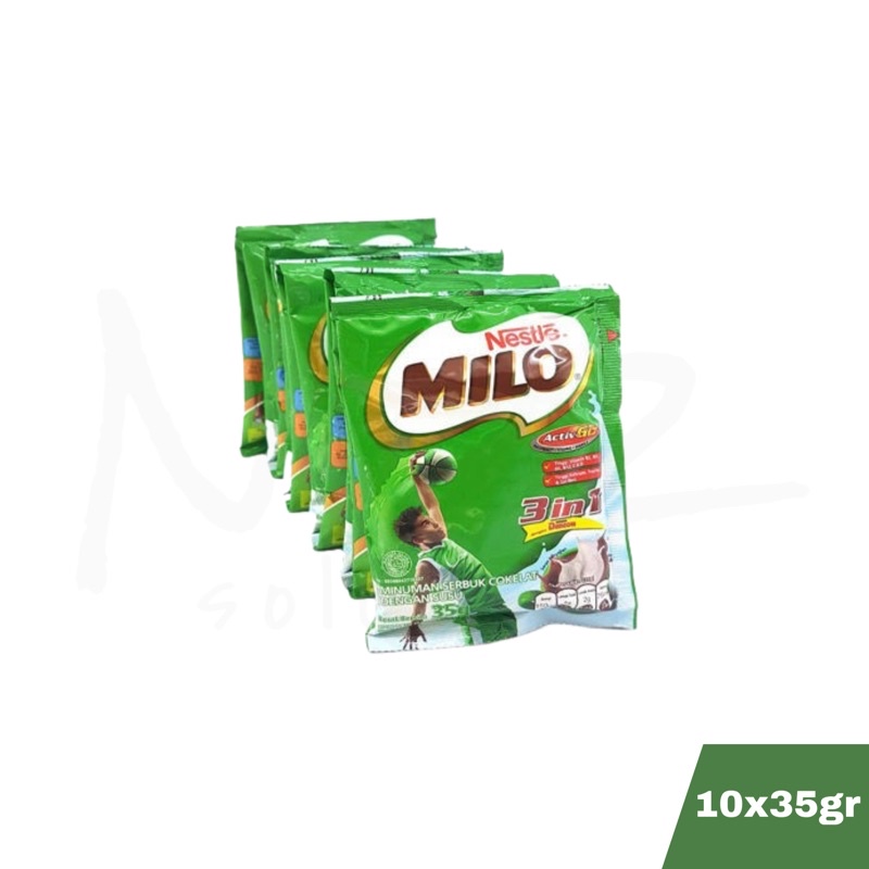 Jual Nestle Milo Activ Go 3in1 10x35gr Renceng Shopee Indonesia 8572