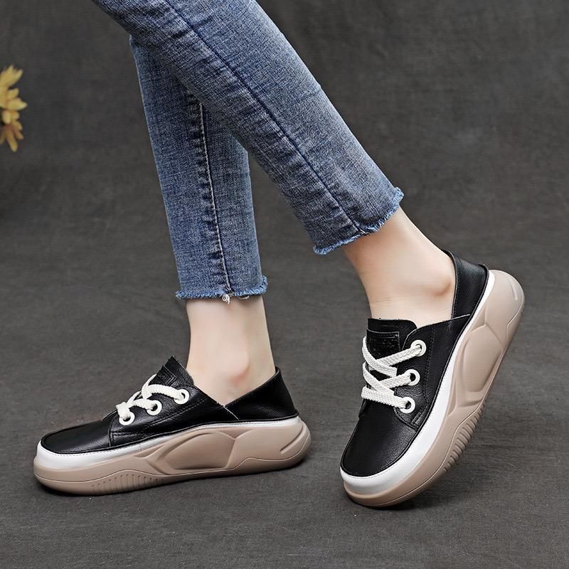 7778 Sepatu Tali Wanita Import Women Shoes Kekinian