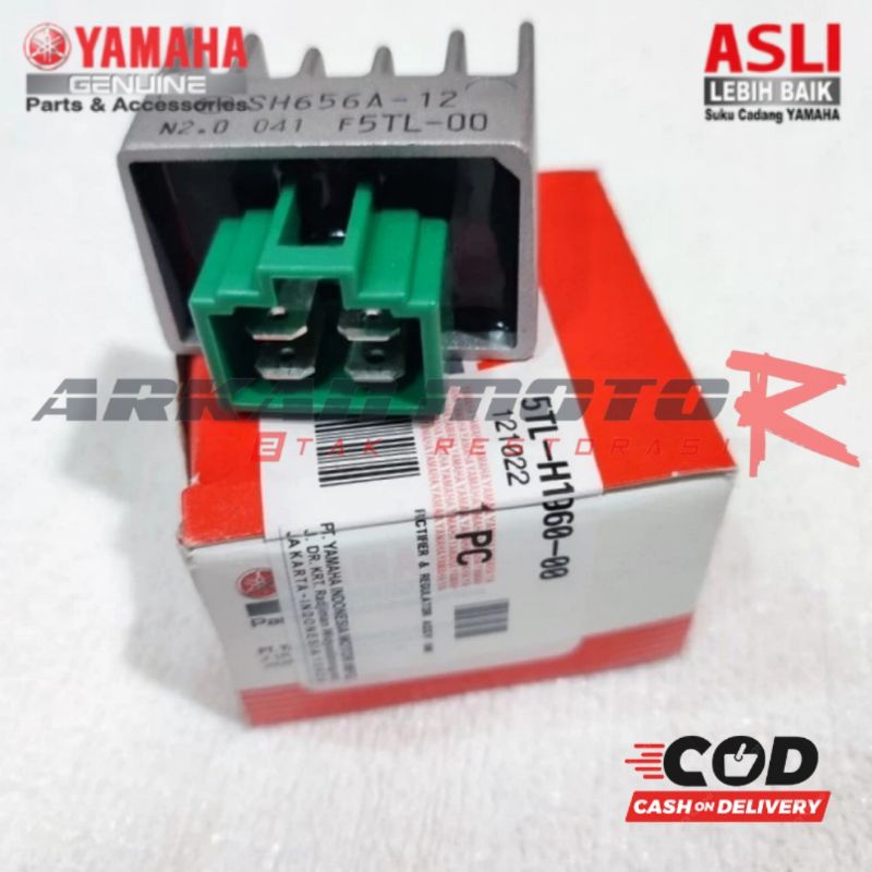 REGULATOR KIPROK MIO SPORTY SMILE SOUL FINO KARBU 5TL ORIGINAL ORI YAMAHA