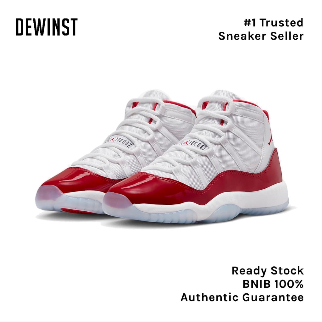 AIR JORDAN 11 RETRO "Cherry 2022" (GS) BNIB RESMI ORIGINAL