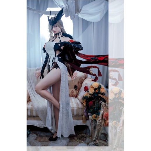 ✨ READY ✨ Lardoo - La Signora Genshin Impact Costume Cosplay HQ Fatui Harbinger