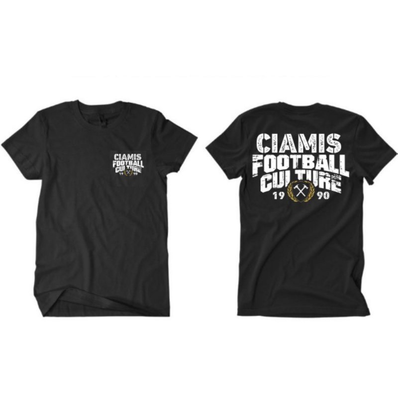 T-shrit kaos Ciamis Football culture 1990 // Baju suporter PSGC Ciamis Football Culture