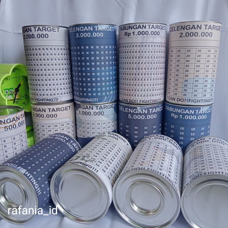 TABUNGAN TARGET ( 2 K TARGET 5 JT) CELENGAN JUMBO BY RAFANIA_ID