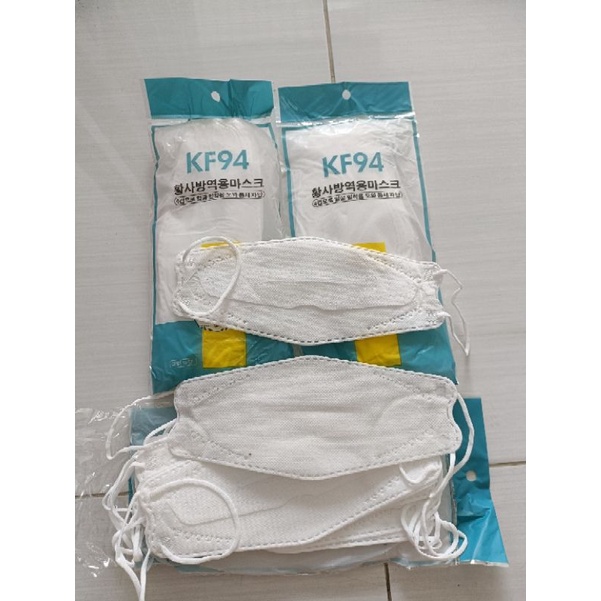 masker kf94 icare 3d 1pack isi 10pc model korea original DEWASA  4ply spesial hitam putih( KF94 10pc 4ply)