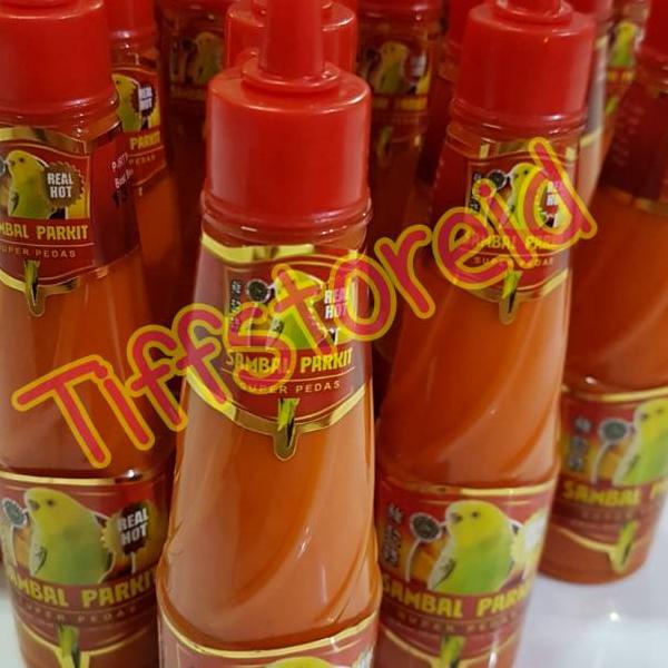 

⚡TOK SIAP 【COD Sambal Parkit (140 ml)/ Sambel Super Pedas.. REAL HOT.. (MUST TRY!!)