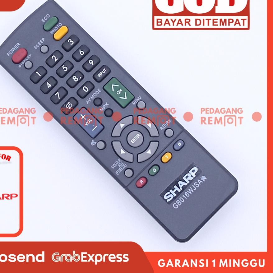 COD Remot Remote TV Sharp Aquos LCD LED GB016WJSA LC-24SA40001 LC-32LE340M  LC32LE180I grosir