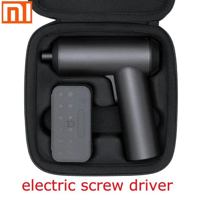 Xiaomi Mijia { Obeng Listrik Electric Screwdriver 12in1 Kits 3.6V - MJDDLSD001QW - Alat Perkakas Per