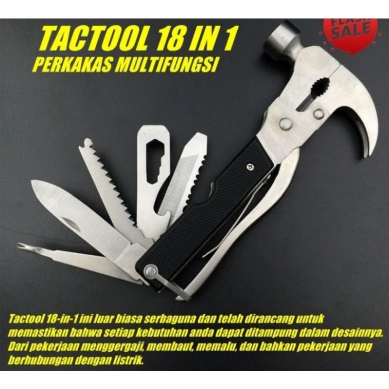 Jual Alat Perkakas Pertukangan Tac Tool In Palu Obeng Tang