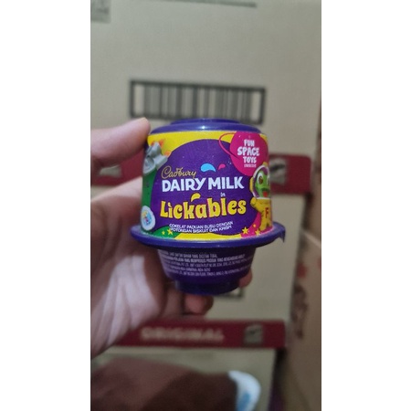 

Cadbury Lickables 20gram - Cadbury Dairy Milk Lickables free mainan