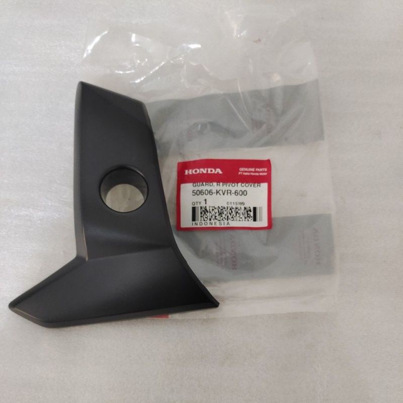 COD Cover Tutup dudukan footstep KANAN Honda Revo 100 - Supra x 125 Batman ORIGINAL 50606-KVR-600 AS