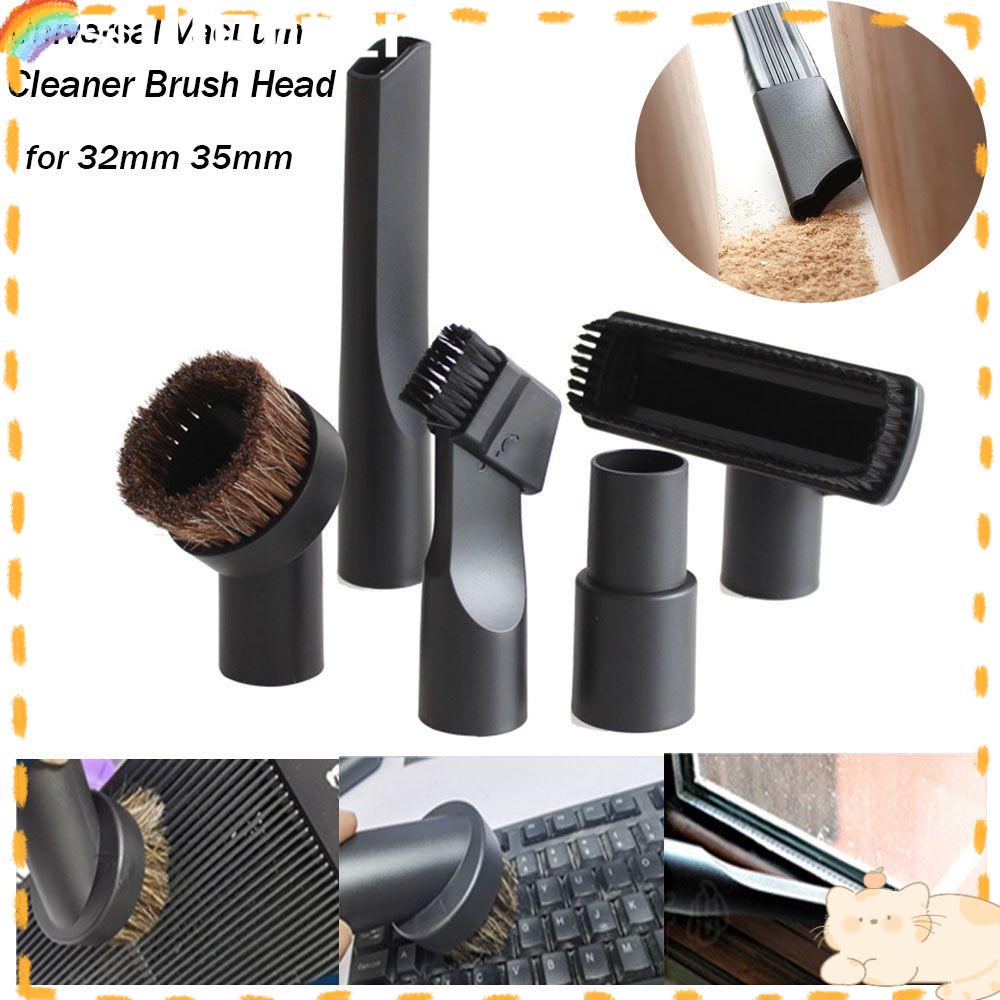 Solighter Vacuum Cleaner Kepala Sikat Untuk 32mm 35mm Tempat Tidur Sofa Debu Vacuum Cleaner Aksesoris Suction Brush Head