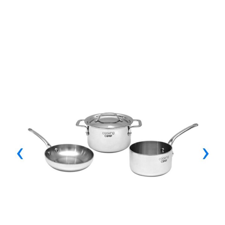 Cooking Color PICCOLO MINI COOKWARE SET OF 3