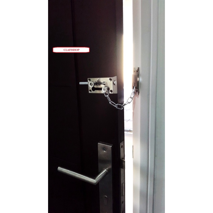 Grendel Grendel Pintu Rantai Slot Kunci Tambahan Pengaman Kos Apartemen Rumah