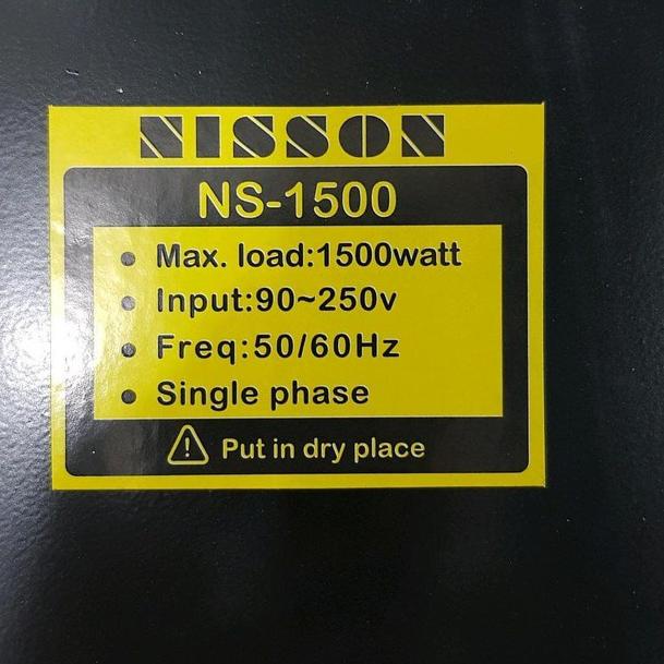 Jual Nisson NS1500 Power Starting Solusi Listrik Anti Njepret | Shopee ...