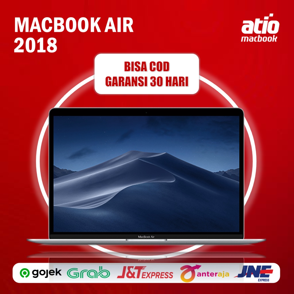 MACBOOK AIR RETINA 2018 13 INCH  8//128GB//256GB SECOND ORIGINAL