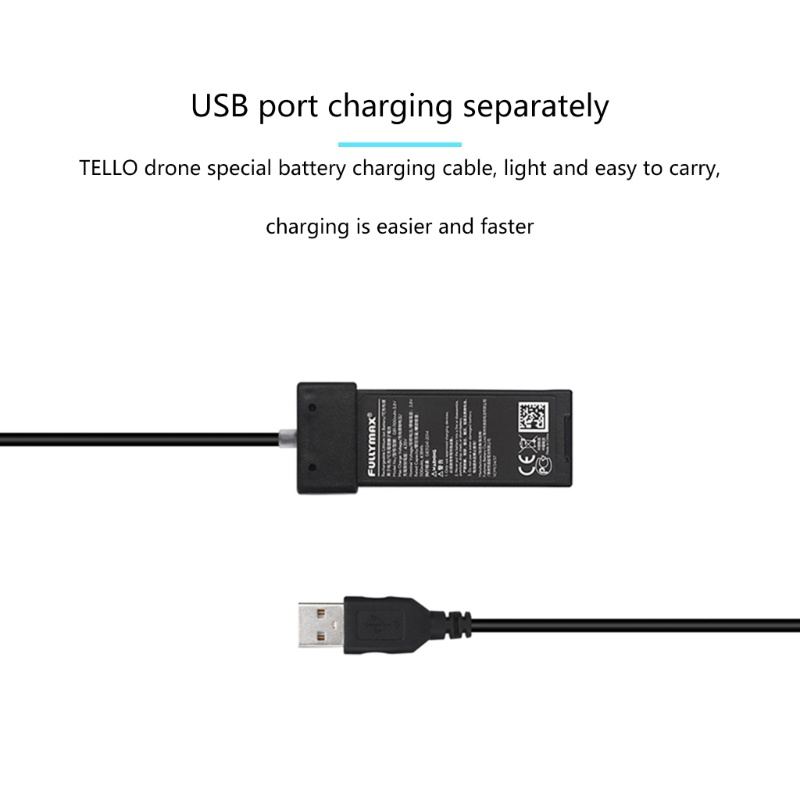 Zzz Line Fast Charging Cord Untuk Kawat Pengisian TELLO 70CM/2756in