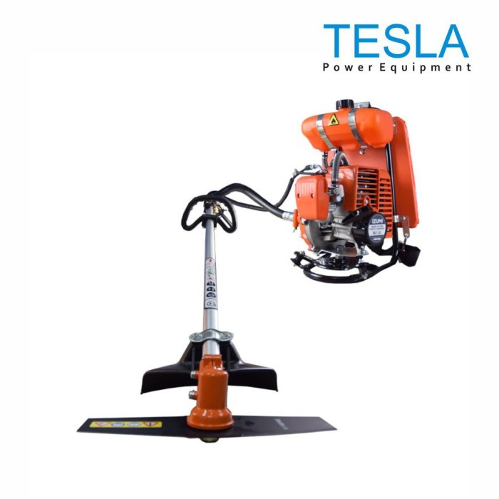 Pemotong Tesla Mesin Potong Rumput Gendong 328 Brush Cutter 2 Tak Bg 328