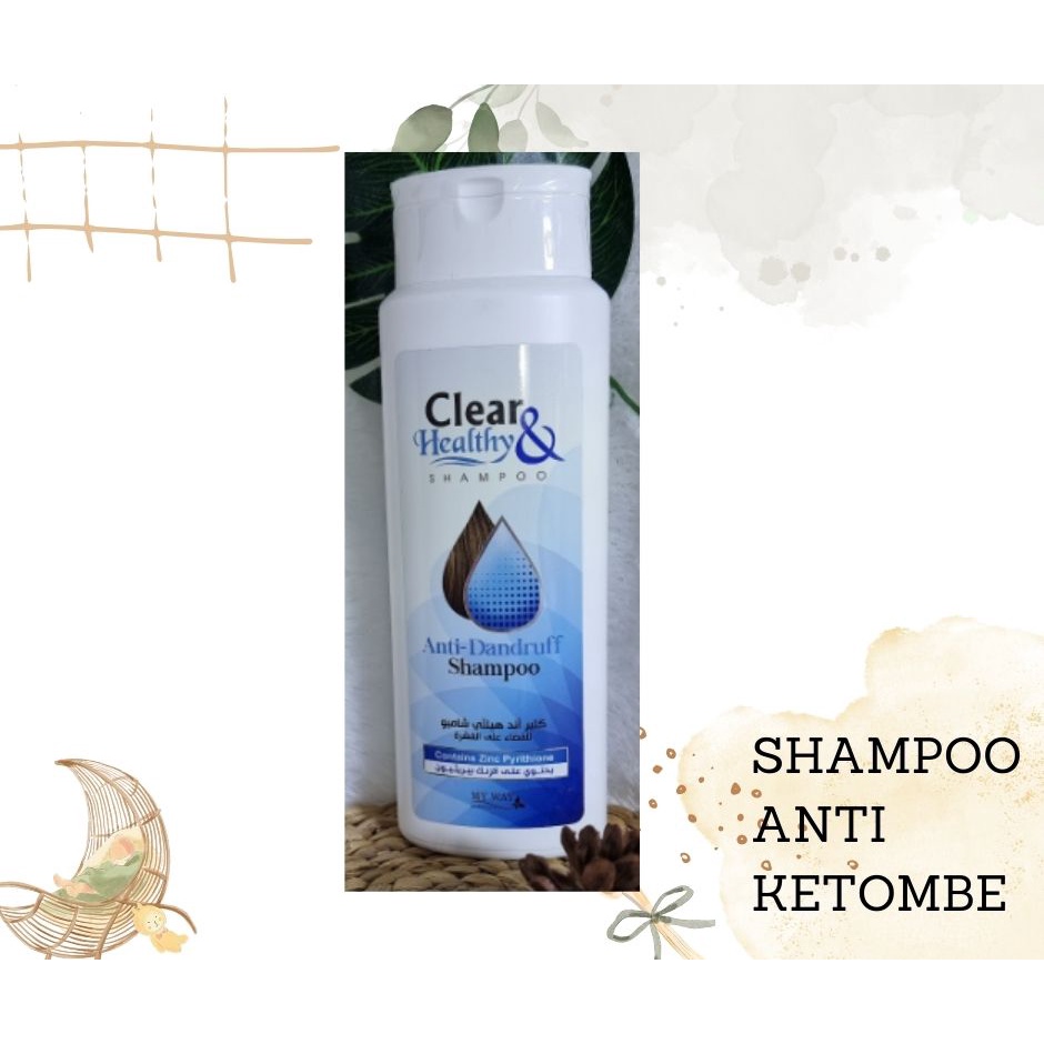 MY WAY SHAMPO CLEAR & FRESH ANTI KETOMBE HEMPAS KETOMBE BASAH DAN KETOMBE MEMBANDEL
