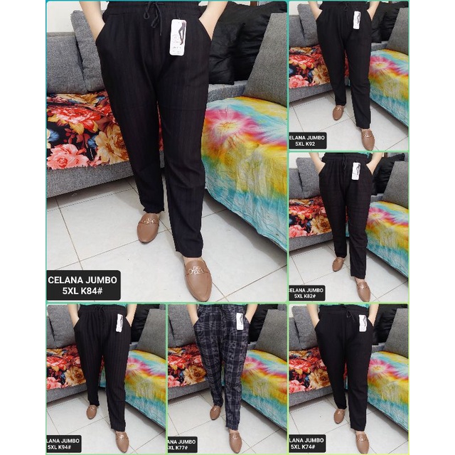 CELANA IMPORT WANITA JUMBO 5XL TERBARU/CELANA MURAH