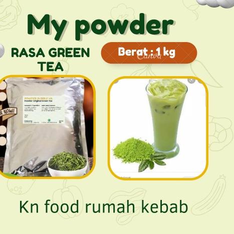 

Promo[KF7]-Green Tea Powder Premium Kemasan 1 Kg Unt Kue dan Minuman - Bubuk Matcha Green Tea Premium Quality