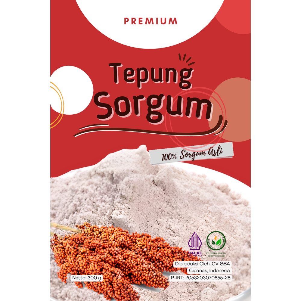 

Tepung Sorgum 100% asli (300gram)