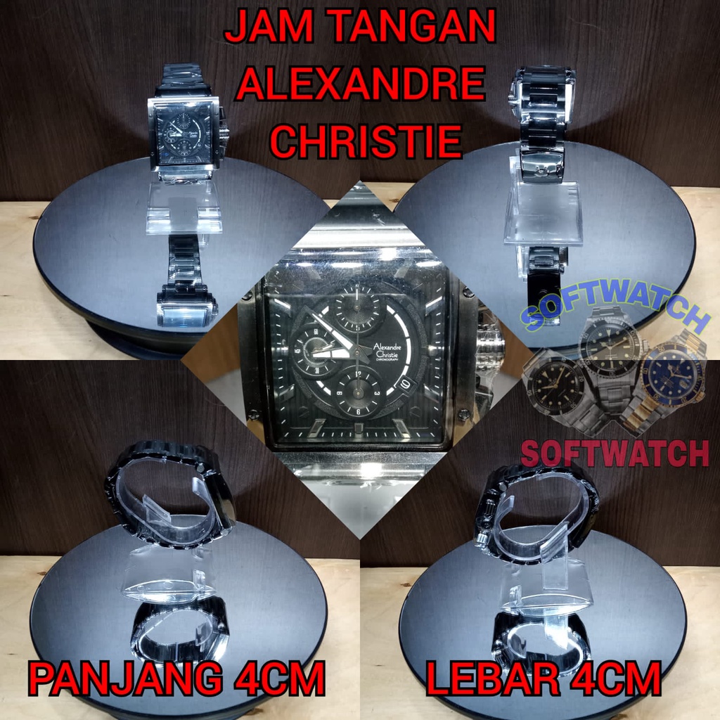 JAM TANGAN ARLOJI ALEXANDRE CHRISTIE ASLI 100% ORIGINAL PRIA