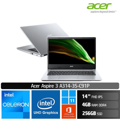 ACER ASPIRE 3 A314-35-C91P NOTEBOOK INTEL N5100 FHD W11