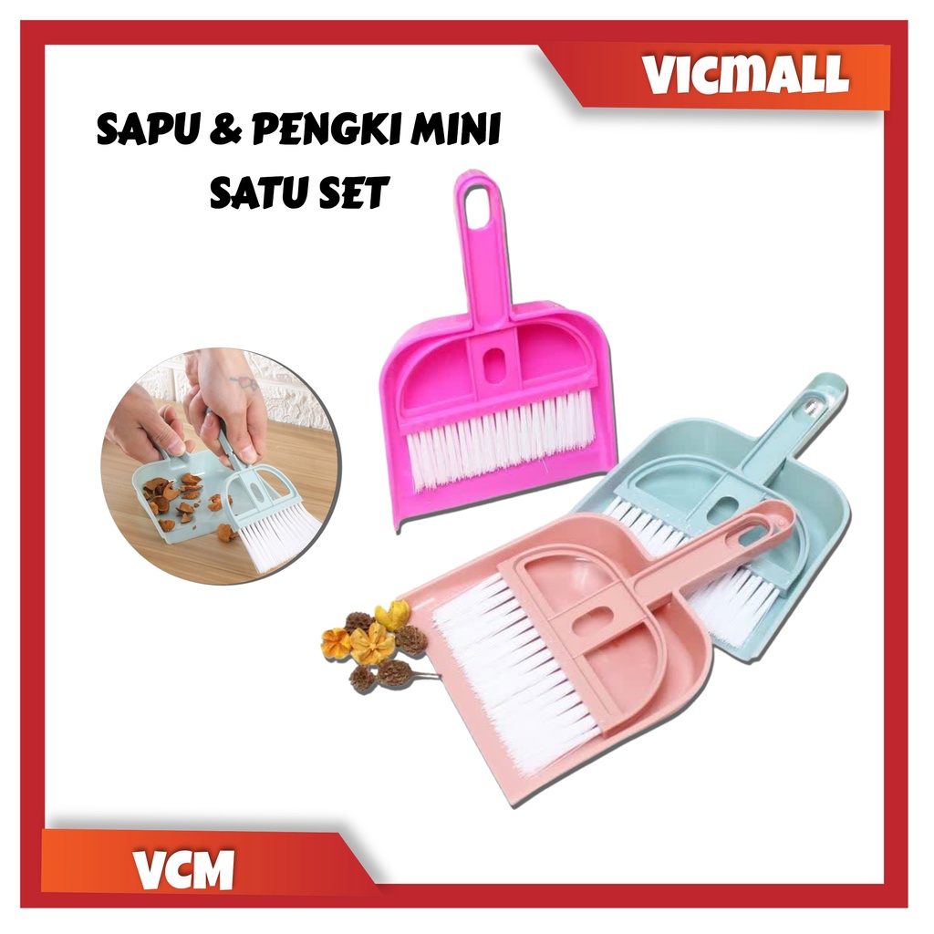 (VCM) Sapu Pengki Set Mini