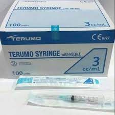 SYRINGE SPUIT DISPOSIBLE SUNTIKAN TERUMO 1CC 3CC 5CC 10CC PERBOX