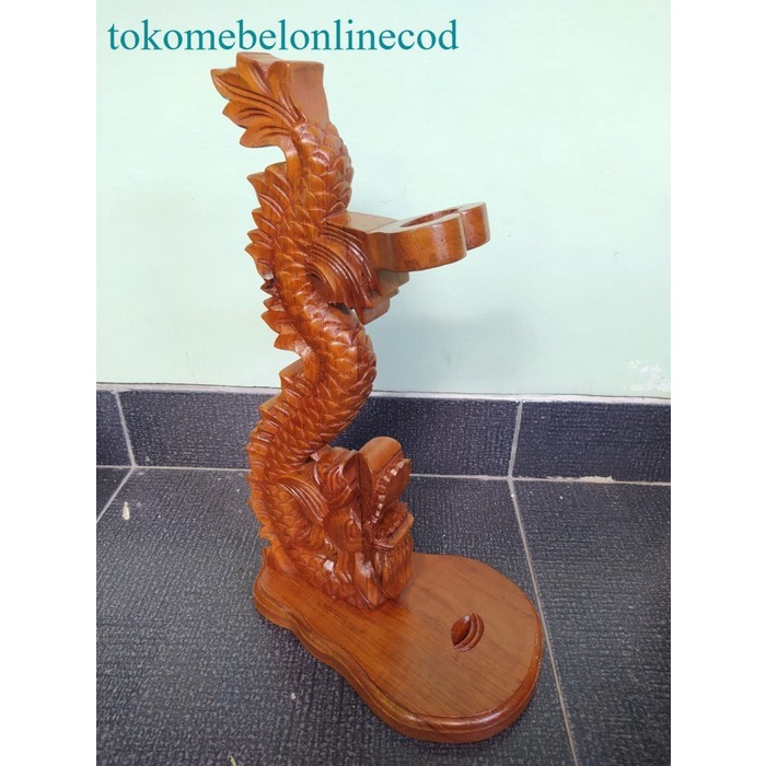 Jagrak Stand Keris Isi 1 Ukir Naga