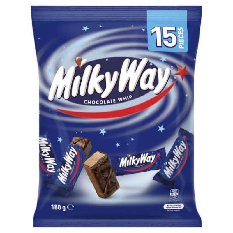 MilkyWay Chocolate Whip 15 Pieces 180gr Coklat Milky Way Original