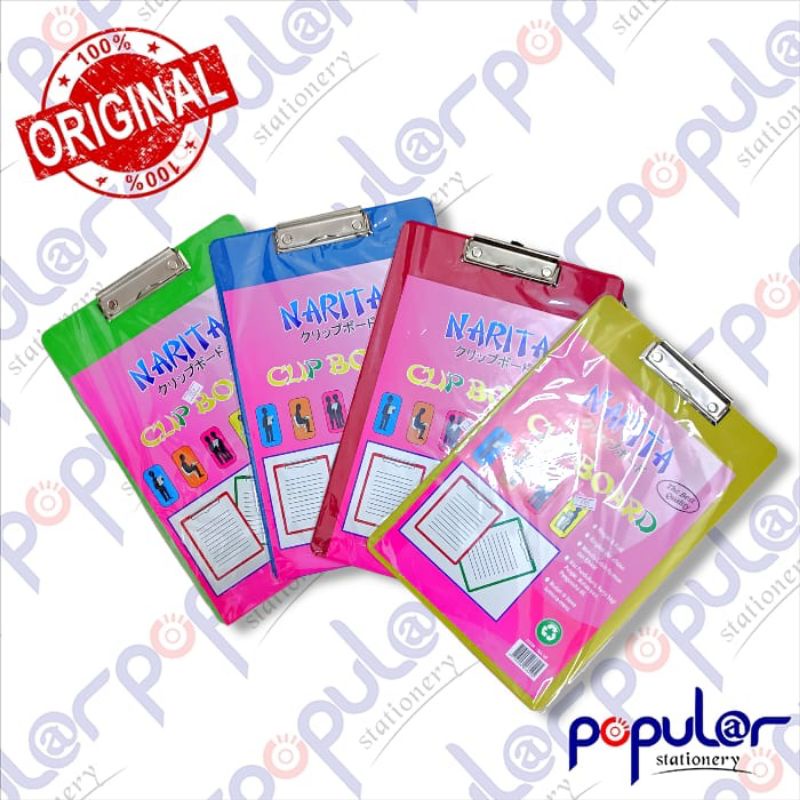

Clip Board Narita Warna Stabilo