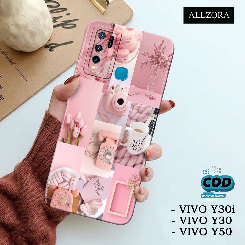 Softcase Vivo Y30/Y50/Y30i - Fashion Case ABSTRAK AESTHETIC - Case Vivo Y30/Y50/Y30i Terbaru - Casin