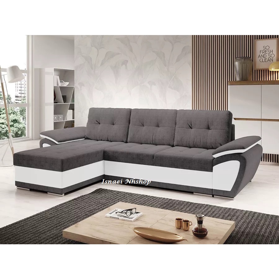 Modern L Sofa Ruang Tamu Minimalis-Modern Sofa Sudut BERGARANSI